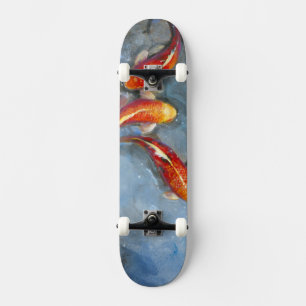 Skateboard El elegante Koi II