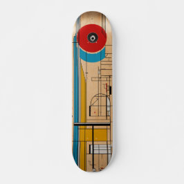 Skateboard el espíritu de Bauhaus en todos los kickflip y gri