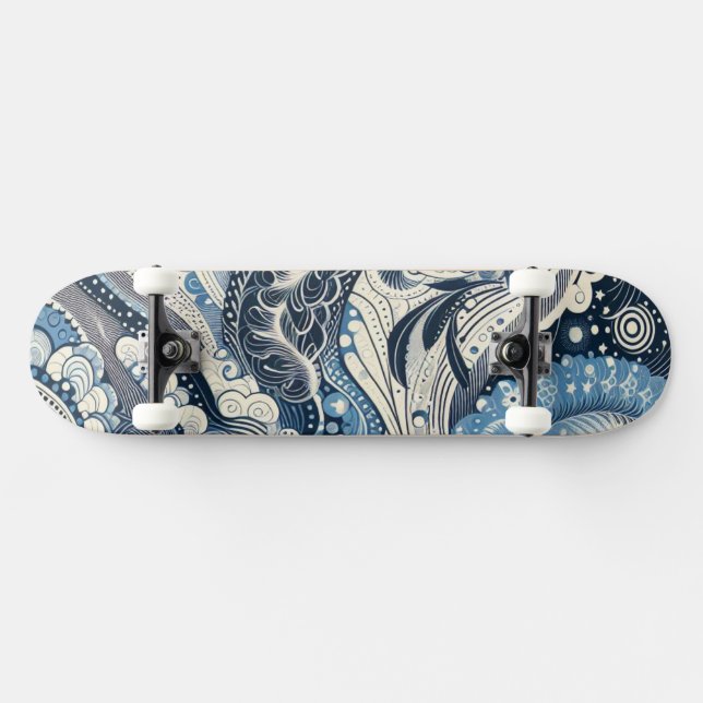 Skateboard El Estudio en Casa Indigo Bloom (Horz)