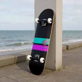 Skateboard El flamenco rosado