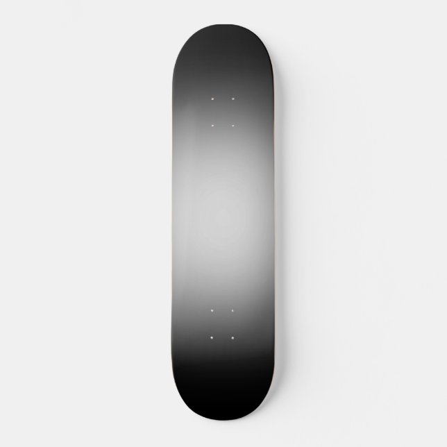 Skateboard El foco blanco sobre el negro (Anverso)