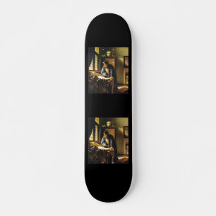 Skateboard El geógrafo de Johannes Vermeer (alrededor de 1669