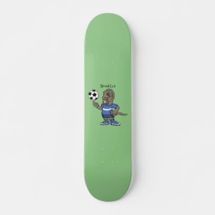 Skateboard El gracioso personalizado de fútbol del dragón Kom