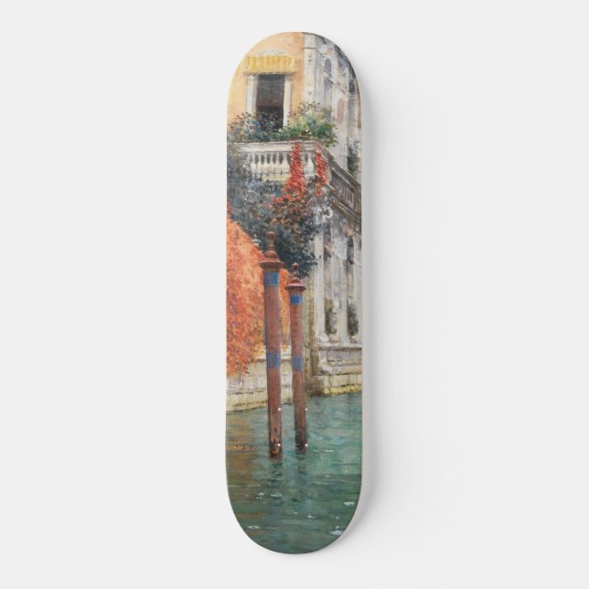 Skateboard El Gran Canal de Venecia (por Vincenzo Caprile) (Anverso)