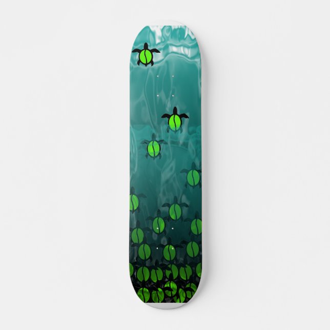 Skateboard El gran escape de Honu (Anverso )