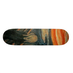 Skateboard El grito - Edvard Munch