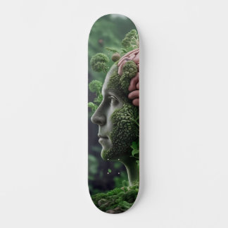 Skateboard El hombre es la naturaleza - el ambiente humano es