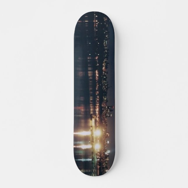 Skateboard El horizonte quema el Hudson (Anverso )