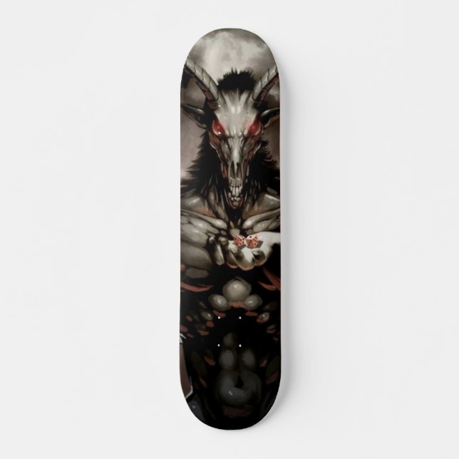 Skateboard El jugar con el diablo (Anverso )