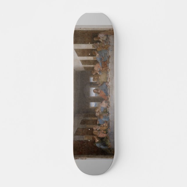 Skateboard El ~ Leonardo da Vinci de la última cena (Anverso )