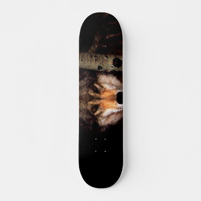 Skateboard El lobo fantasma (Anverso )