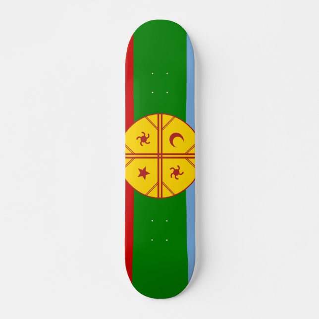 Skateboard el Mapuches, Chile (Anverso )