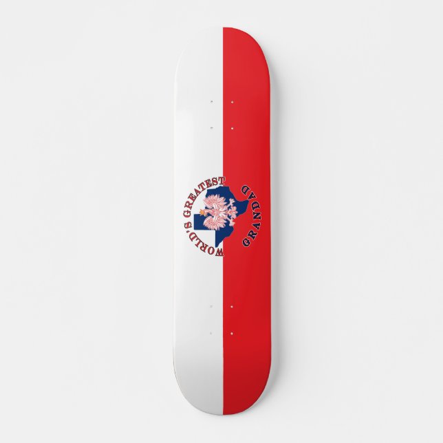 Skateboard El mayor abuelo del mundo (Anverso )