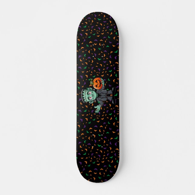 Skateboard El monstruo del personalizado Frankenstein (Anverso )