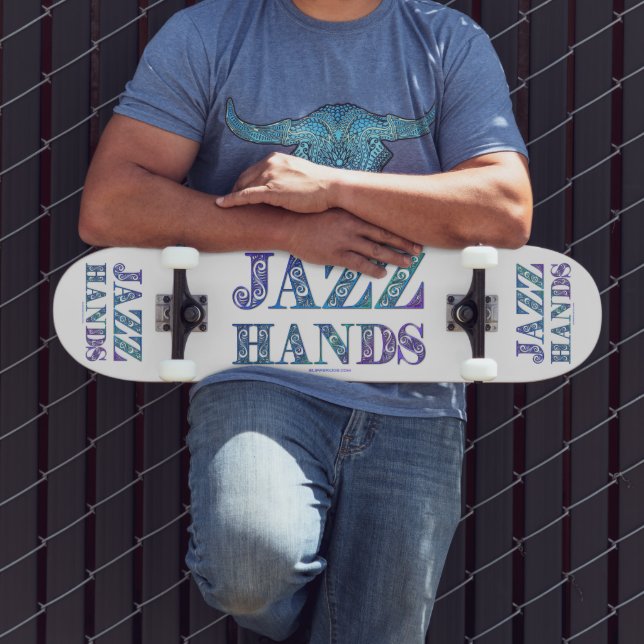Skateboard El musical de Broadway de SlipperyJoe Jazz Hands q (Exterior 3)