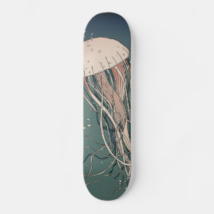 Skateboard El océano agita el corazón