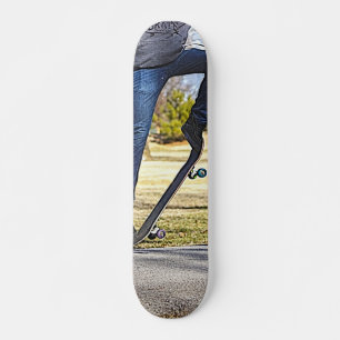 Skateboard El Ollie Painterly