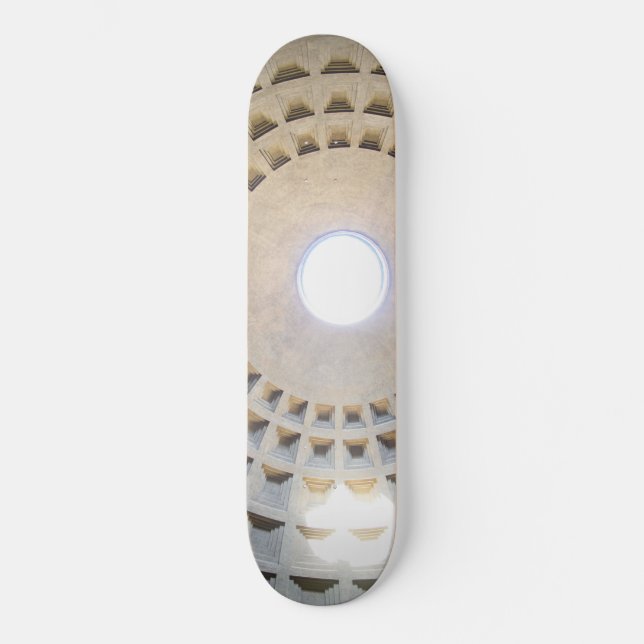 Skateboard El Panteón en Roma. (Anverso)