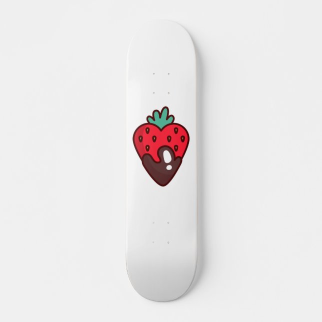 Skateboard El patinador de fresas (Anverso )