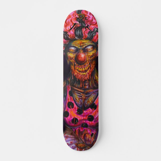 Skateboard El payaso (Anverso )