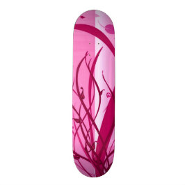 Skateboard El personalizado del chica de madera manchado