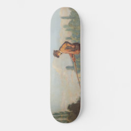 Skateboard El pescador (pesca al aire libre) (enredo) (río)