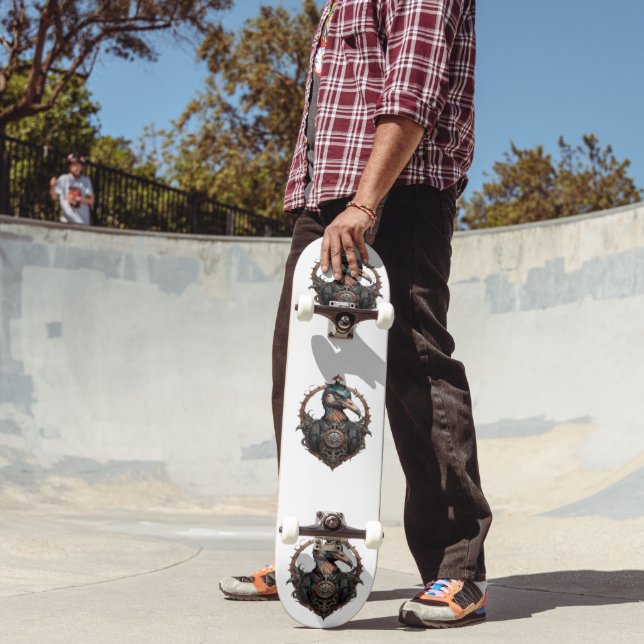 Skateboard "El pico de hierro: un bis de vapor" (Exterior 2)