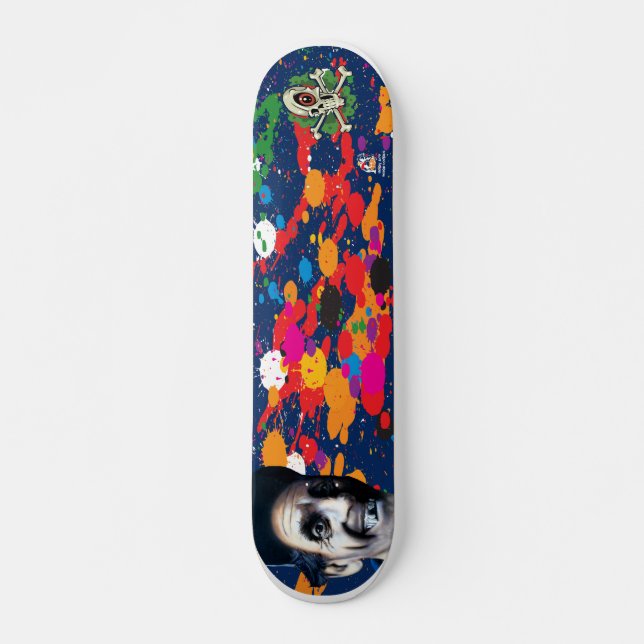 Skateboard El pintor (Anverso )