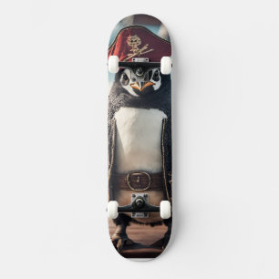 Skateboard El pirata pingüino