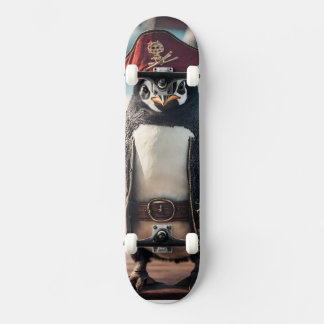 Skateboard El pirata pingüino