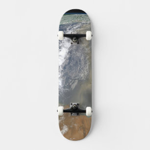 Skateboard El polvo se dirige hacia Sudamérica