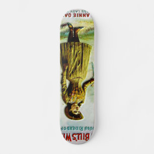 Skateboard El poster del oeste salvaje Annie Oakley de