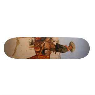 Skateboard El Puncher de Federico Remington (1895)