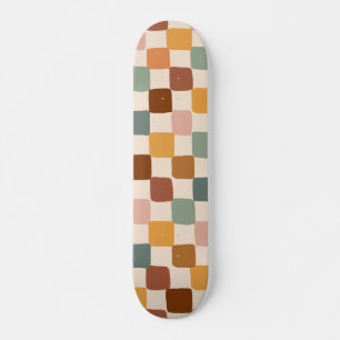 Skateboard El retro Boho Groovy hizo los coloridos bohemios 7