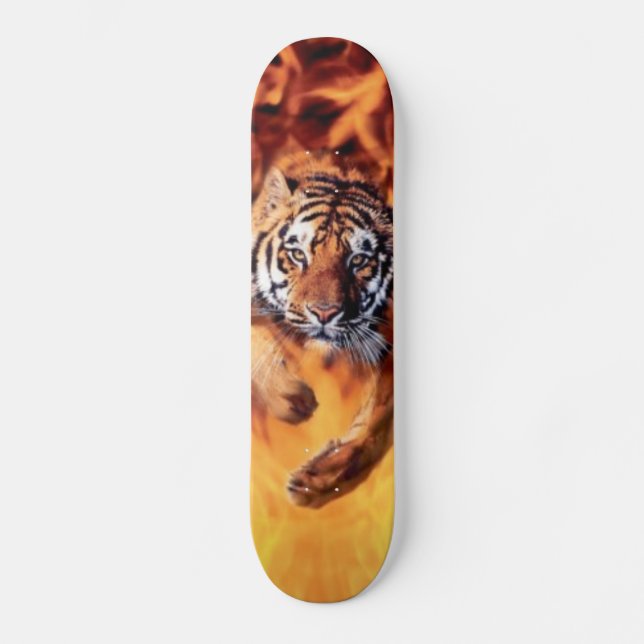 Skateboard El salto del tigre (Anverso)