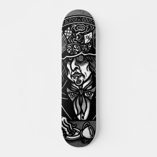 Skateboard El SOMBRERERO ENOJADO (Anverso )