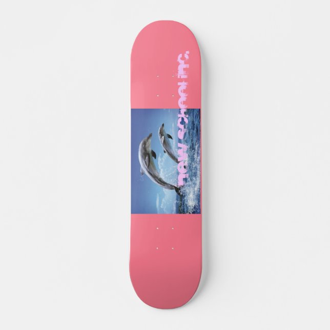 Skateboard el tablero de los delfines (Anverso )