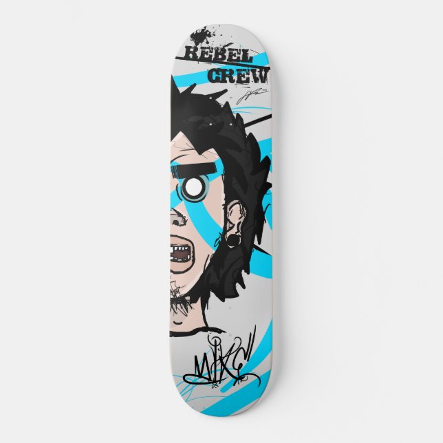 Skateboard El tablero de Mike (Anverso)