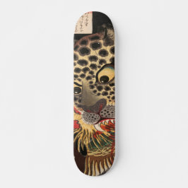 Skateboard El tigre del arte japonés Ryokoku