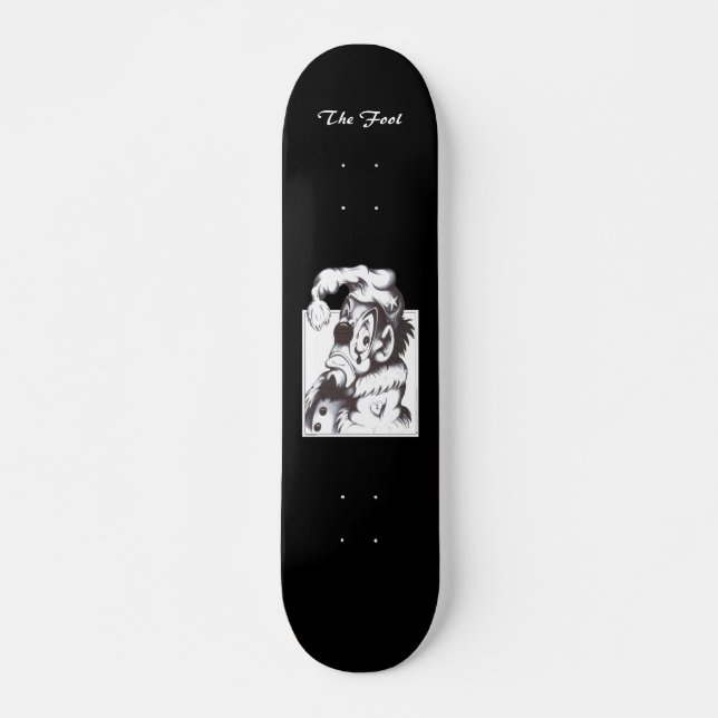 Skateboard El tonto en amor (Anverso )