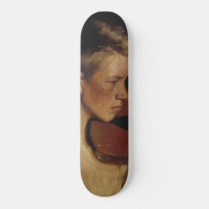 Skateboard El violinista (músico masculino) (de Pekka Halonen