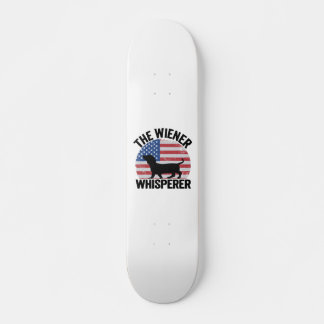 Skateboard El Wiener Whisperer Funny Dachshund