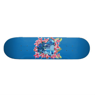 Skateboard Elefante y lirio