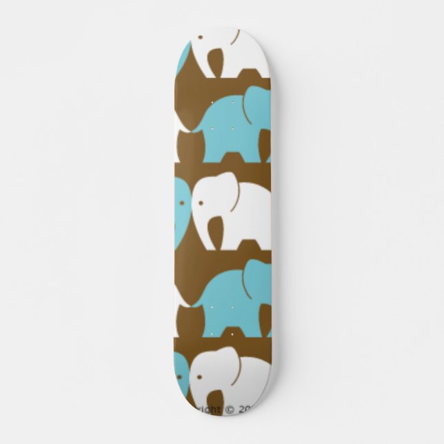 Skateboard Elefantes (Anverso )
