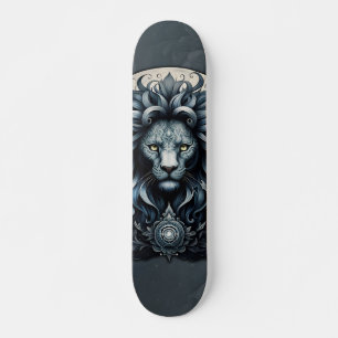 Skateboard Elegancia real, majestuosa mirada ornamentada cabe