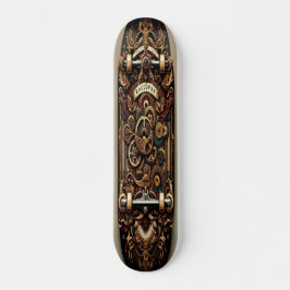 Skateboard "Elegancia Steampunk"