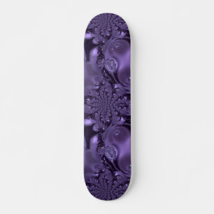 Skateboard Elegante Espuma Líquida Real Púrpura