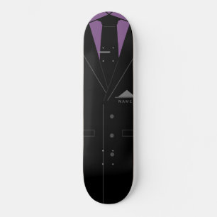 Skateboard Elegante traje negro - Añadir tu nombre