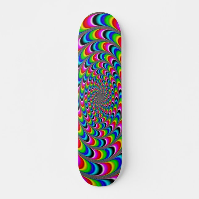 Skateboard Elemento urbano favorable Hoverboard del arco iris (Anverso )