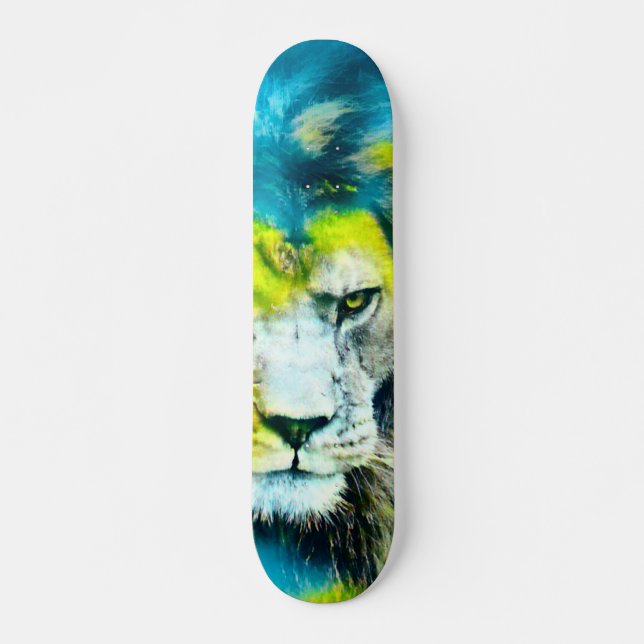 Skateboard Elemento urbano Lion Zero Personalizado Pro Banger (Anverso )